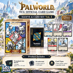 Palworld TCG Official Card Game Sleeve & Card Set Vol. 1 Chinese presale 10/31 07FC0E-D4 - KOEEK