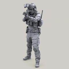 1/35 Resin Figure Model Kit Modern US Special Forces Unassambled Unpainted 07FC0E-D4 - KOEEK