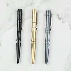 Aluminum Alloy Tool EDC Toy Pen Tungsten Steel Head Portable Pen W/clip Gift 07FC0E-D4 - KOEEK