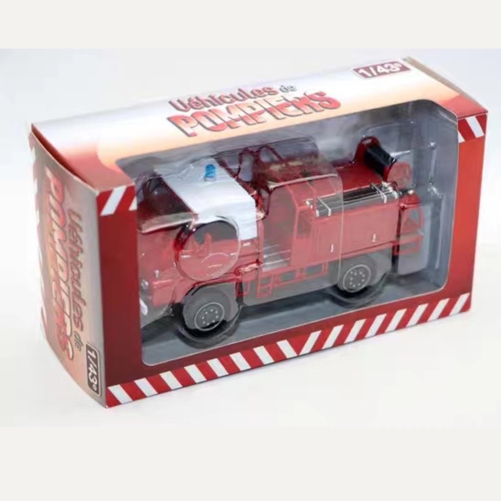 1/43 Alloy SIMCA Unic Fire Truck Model Vintage Fire Engine Collectible Desktop 07FC0E-D4 - KOEEK