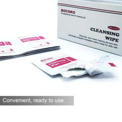 new 120 Count Hearing Aid Wipes Individually Packaged Cleaning Towelette with... 07FC0E-D4 - KOEEK