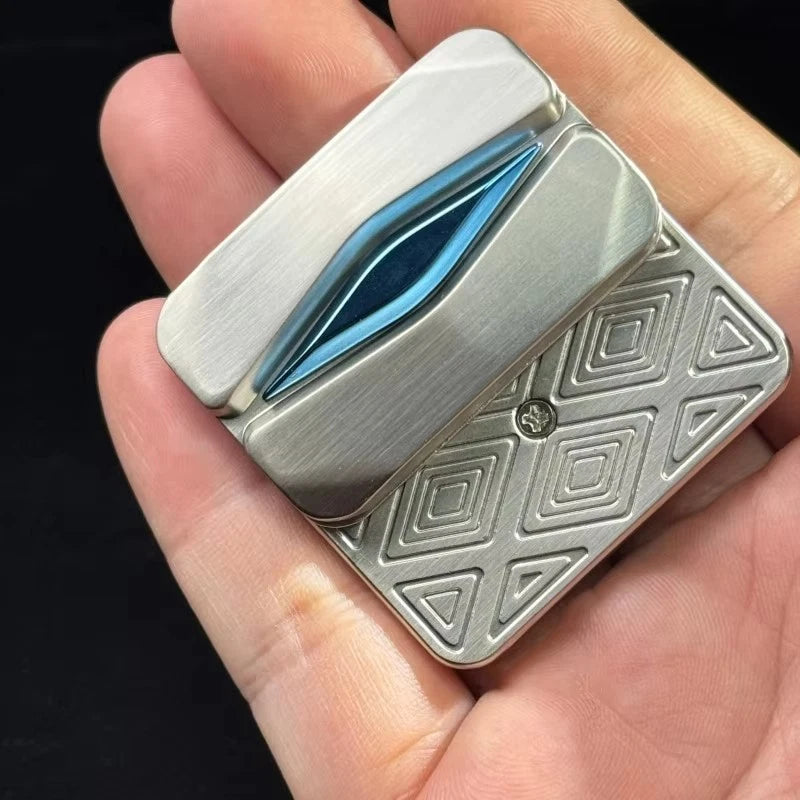 Future Eyes EDC Fidget Slider Zinc Alloy Fidget Toy Unlimited Push Haptic Slider 07FC0E-D4 - KOEEK