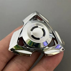 Modern Silver EDC Hand Spinner Zinc Alloy Fingertip Rotating Toy Fidget Spinner 07FC0E-D4 - KOEEK
