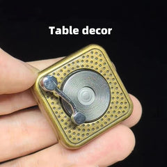 Gramophone Stress Reduction Fingertip Gyroscope Snap Coins EDC Stress Relief Toy 07FC0E-D4 - KOEEK