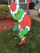 The Grinch Stealing Lights Christmas Yard Decoration Whoville 3' Tall Left Facin 07FC0E-D4 - KOEEK