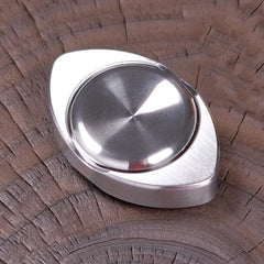 Stainless Steel pEI Fidget Spinner Stress Relief Finger Spinner EDC Fidget Toy 07FC0E-D4 - KOEEK