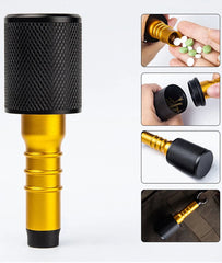 EDC Aluminium Alloy Keychain Waterproof Box Sealed Container Outdoor Pendant EDC - KOEEK