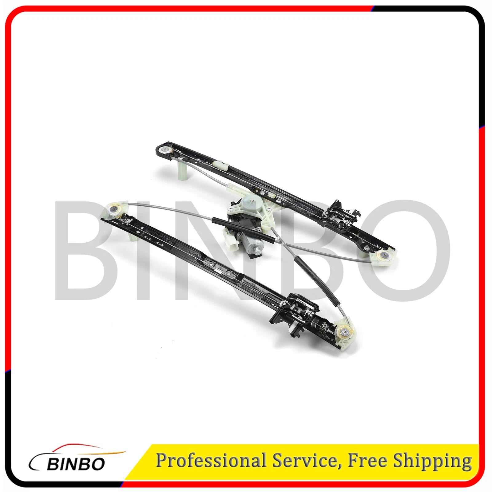 Fits Land Rover Range 2014 - 2019 w/ Motor Rear Left Power Window Regulator 07FC0E-D4 - KOEEK