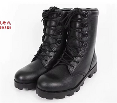Russian DPR Men Motorcycle Combat Boots Military Boots Ankle Leather Shoes Boots 07FC0E-D4 - KOEEK
