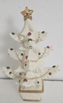 Lenox "The Lenox Christmas Tree Ornament Tree " with 8 Ornaments & Box LENOX - KOEEK