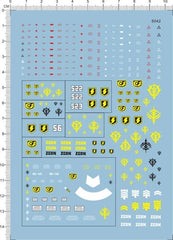 Detail Up MG 1/100 MS-18E KAMPFER GDM Z Figure Model Kit Water Slide Decal 07FC0E-D4 - KOEEK
