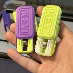Novel Vibrating EDC Fidget Slider Stylish Plastic Mechanical Push Fidget Toy 07FC0E-D4 - KOEEK