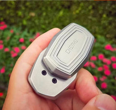 Titanium Alloy EDC Mechanical Push Card Fidget Spinner Finger Decompression Toys 07FC0E-D4 - KOEEK