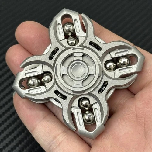 Future Punk Style EDC Hand Spinner Fashion Cool Metal Fidget Spinner Toys 07FC0E-D4 - KOEEK