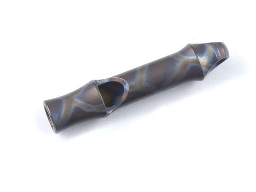 Hot Outdoor Titanium Alloy Keychain Safety Whistle Necklace Lanyard Survival EDC 07FC0E-D4 - KOEEK