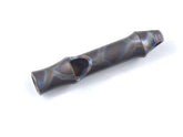 Hot Outdoor Titanium Alloy Keychain Safety Whistle Necklace Lanyard Survival EDC 07FC0E-D4 - KOEEK