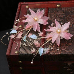 Chinese Style Hanfu Liuli Hair Clip Hair Pin Vintage Hair Accessory For Women 07FC0E-D4 - KOEEK