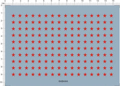 1/35 WWII soviet russia tank barrel star Military Markings Water Slide Decal 07FC0E-D4 - KOEEK