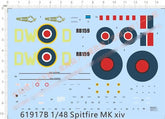 1/48 WWII UK RAF SUPERMARINE SPITFIRE MARK XIV Fighter RB159 Water Slide Decal 07FC0E-D4 - KOEEK