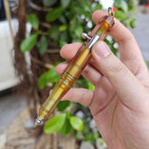 EDC Ultem PEI + Titanium Keychain Ball Pen Mechanical Pen Office Signature Pen 07FC0E-D4 - KOEEK