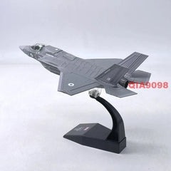 1/72 Scale UK Royal Air Force F-35B Stealth Aircraft Metal + Plastic Model 07FC0E-D4 - KOEEK