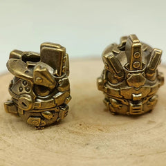 Mechanical Dinosaur Brass Bead Parachute Cord Knife Lanyard Pendant Accessories 07FC0E-D4 - KOEEK