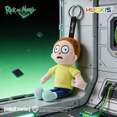 ! HUGKIS Rick and Morty Long Legs Plush Morty Keychain Cartoon Bag Charm Doll 07FC0E-D4 - KOEEK