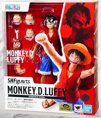 Bandai S.H.Figuarts Monkey D. Luffy -Dawn of Adventure- Action Figure BANDAI - KOEEK
