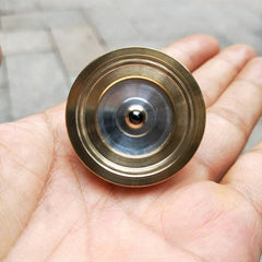 High Performance Spinning Top Brass Aluminum Desktop Fidget Gyroscope Gyro Toy 07FC0E-D4 - KOEEK