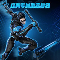 Official BLOKEES DC Heroes Champion Class Nightwing 1/12 Articulated Figure BLOKEES - KOEEK