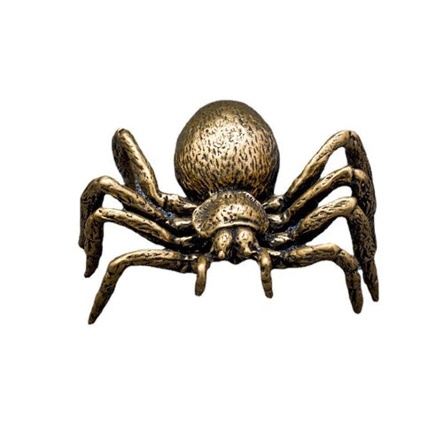 Animal Figurines Brass Spider Figurine Statue House Office Table Decoration Toys 07FC0E-D4 - KOEEK