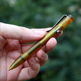 PEI Polyetherimide Titanium Bolt Action Pen Signature Writing BallpointPenEDC 07FC0E-D4 - KOEEK