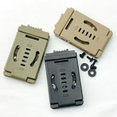 2pc Knife Belt Clip Outdoor Loops Blade Sheath Tool For DIY Kydex Sheath Holster 07FC0E-D4 - KOEEK