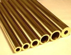2 Pieces Brass Tube Brass Pipe 10cm 4" Length Knife Handle Pins Rivets Screws 07FC0E-D4 - KOEEK