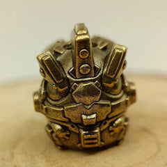 Mechanical Dinosaur Brass Bead Parachute Cord Knife Lanyard Pendant Accessories 07FC0E-D4 - KOEEK