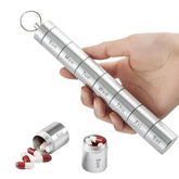 EDC Aluminum Alloy Sealed Waterproof Warehouse can Be Split Into 7-day 07FC0E-D4 - KOEEK