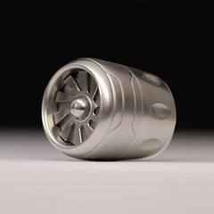 Titanium Zirconium Engine Shape Knife Lanyard Bead Paracord End Pendant EDC DIY 07FC0E-D4 - KOEEK