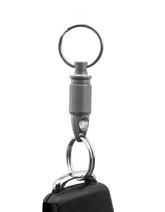 Hot Titanium Insert Buckle Gimbal Ring Portable Double Keychain Tool Pendant EDC 07FC0E-D4 - KOEEK
