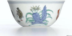 Chicken Cup Porcelain Royal Style Retro Color Glaze 07FC0E-D4 - KOEEK