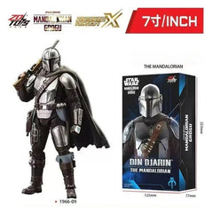 ZD toys Star Wars The Mandalorian & Grogu Mandalorian Action Figure Set 07FC0E-D4 - KOEEK
