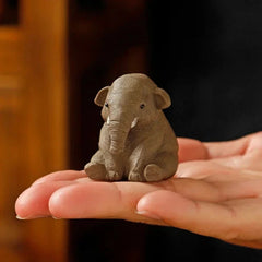ChineseTea Pets Tea Ceremony Kung Fu Clay Figures Tea Pet Tea Set Decoration 07FC0E-D4 - KOEEK