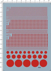 1/72 1/350 D3A1 99 B5N2 97 A6M Zero Red Dot Marking Carrier Aircraft Water Decal 07FC0E-D4 - KOEEK