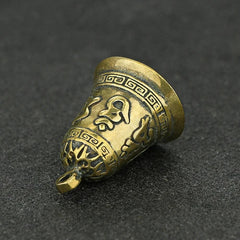 Solid Brass small bell Figurine Statue Home Ornament Figurines Collectibles 07FC0E-D4 - KOEEK