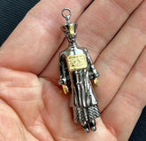 Brass Chinese Zombie Statue Pendant Decor 07FC0E-D4 - KOEEK
