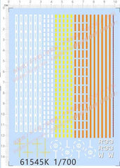 1/700 Aircraft Carrier Liaoning Runway Line Hull Number Markings Water Decal 07FC0E-D4 - KOEEK