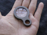 Outdoor Survival Portable Titanium Alloy Glass Magnifying Glass EDC Tools Gifts 07FC0E-D4 - KOEEK