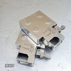 EDC Stainless Steel Insert Portable Candy Chewing Medicine Box Storage Tool 07FC0E-D4 - KOEEK