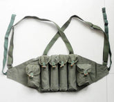 Chinese Army Type 79 Tokarev Ammo Pouch Chest Rig Magazine Pouch Canvas 07FC0E-D4 - KOEEK