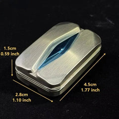 Future Eyes EDC Fidget Slider Zinc Alloy Fidget Toy Unlimited Push Haptic Slider 07FC0E-D4 - KOEEK