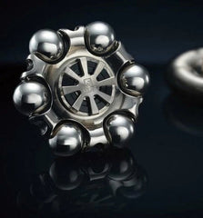 Titanium Alloy Hand Twisting Spinning Top Gyro Gyroscope Spinner Top Toys 07FC0E-D4 - KOEEK